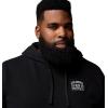 Columbia mens Trek Hoodie(Black/Outdoor Arch)