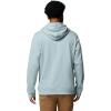 Columbia mens Trek Hoodie(Crushed Blue/Columbia Badge Label)