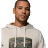 Columbia mens Trek Hoodie(Dark Stone/Columbia Badge Label)