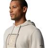 Columbia mens Trek Hoodie(Dark Stone/Linework C Badge)