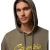 Columbia mens Trek Hoodie(Stone Green/Retro Roamer)