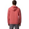 Columbia mens Trek Hoodie(Washed Red/Csc Sleeve Logo)