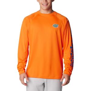 Columbia Mens CLG Terminal Tackle Ls Shirt(Fla – Spark Orange)