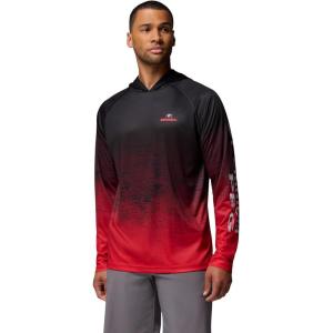 Columbia Men’s Casual(Uga – Black/Bright Red)