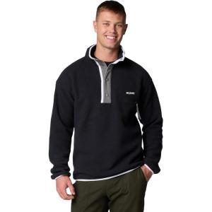 Columbia Men’s Helvetia II Half Snap Fleece(Black)