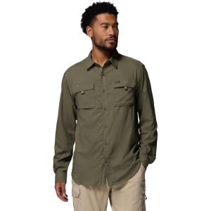 Columbia Men’s Silver Ridge Utility II Long Sleeve Shirt(Stone Green)