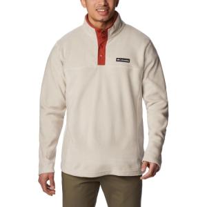 Columbia mens Steens Mountain Half Snap(Dark Stone/Warp Red)