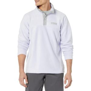 Columbia mens Steens Mountain Half Snap(Purple Tint/Columbia Grey)