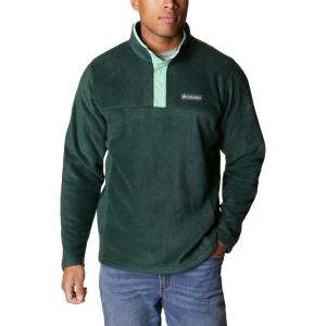 Columbia mens Steens Mountain Half Snap(Spruce/Kelp)
