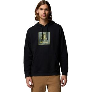 Columbia mens Trek Hoodie(Black/Linework C Badge)