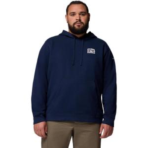 Columbia mens Trek Hoodie(Collegiate Navy/Outdoor Arch)