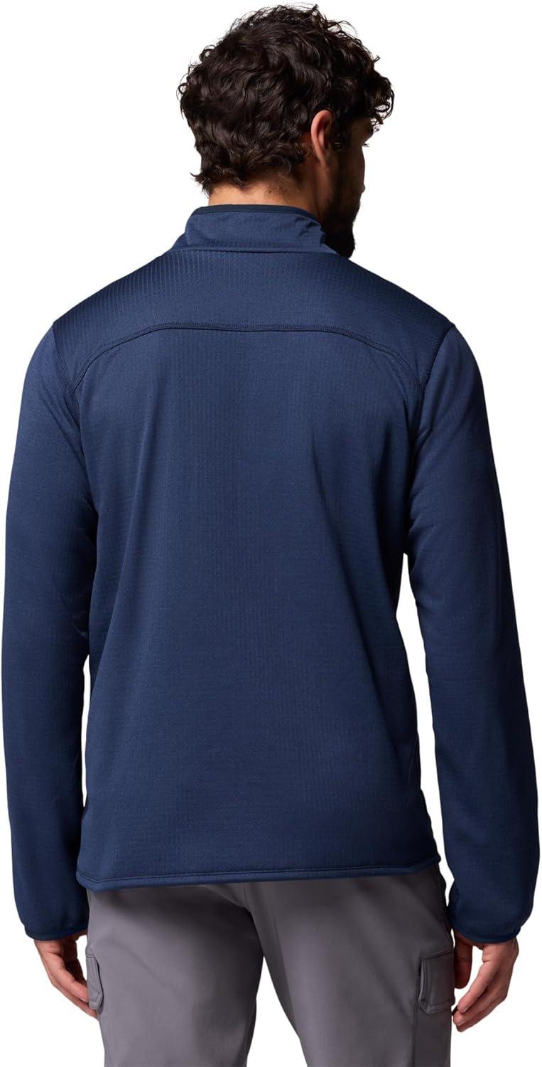 imageColumbia Mens Essential Hike Grid Fleece Half ZipCollegiate Navy