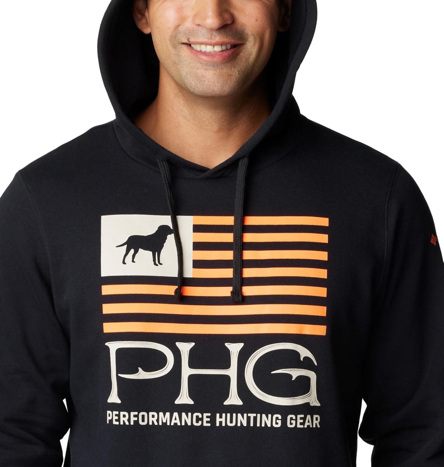 imageColumbia Mens Phg Hunt Star HoodieBlackBlaze Dog Star