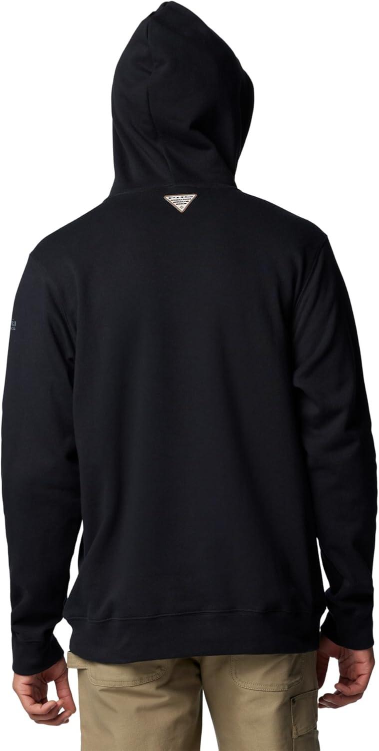 imageColumbia Mens Phg Hunt Star HoodieBlackGraphite Buck Star