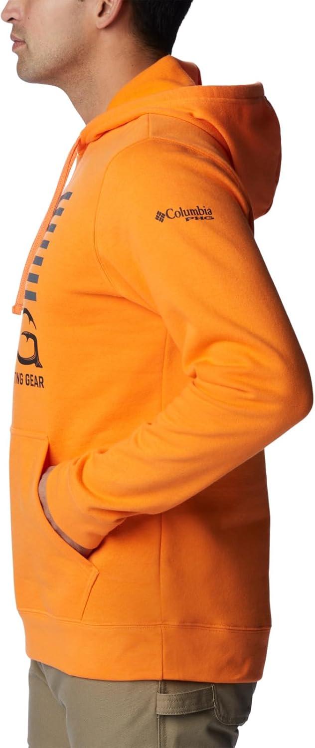 imageColumbia Mens Phg Hunt Star HoodiePhg OrangeBlack Buck Star
