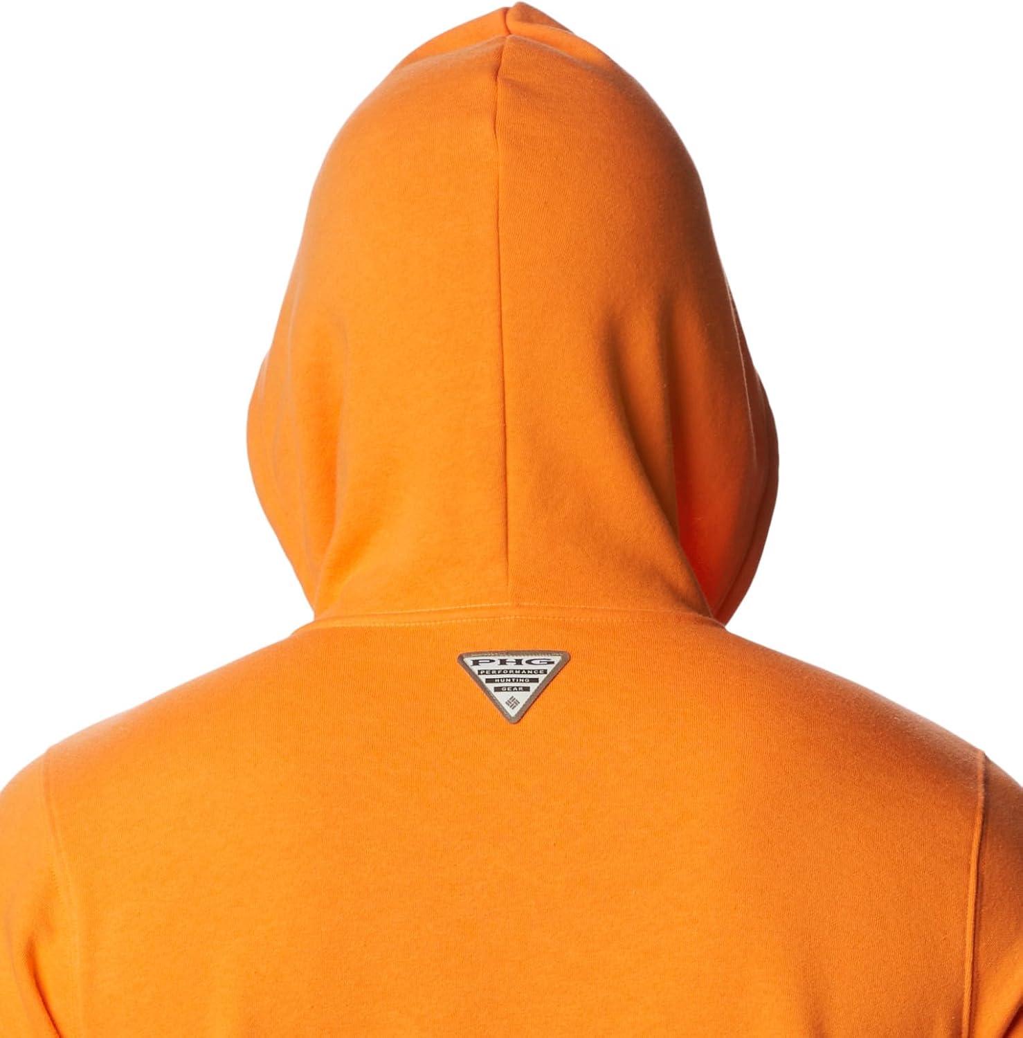 imageColumbia Mens Phg Hunt Star HoodiePhg OrangeBlack Buck Star