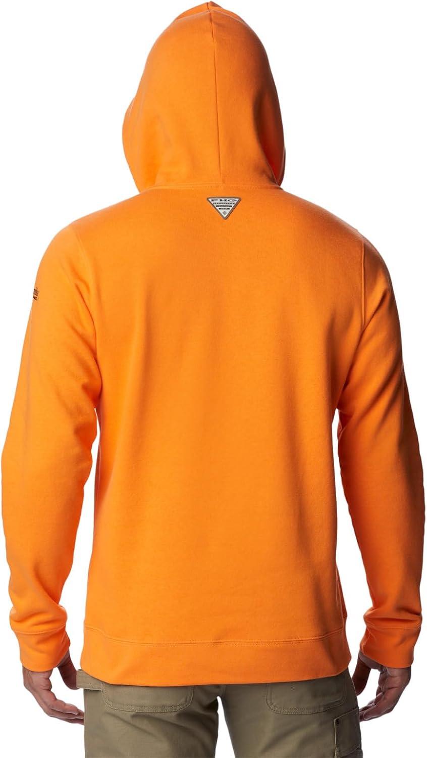 imageColumbia Mens Phg Hunt Star HoodiePhg OrangeBlack Buck Star
