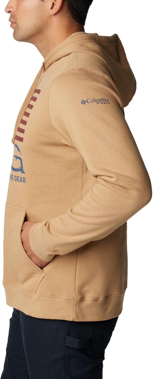imageColumbia Mens Phg Hunt Star HoodieSaharaZinc Buck Star