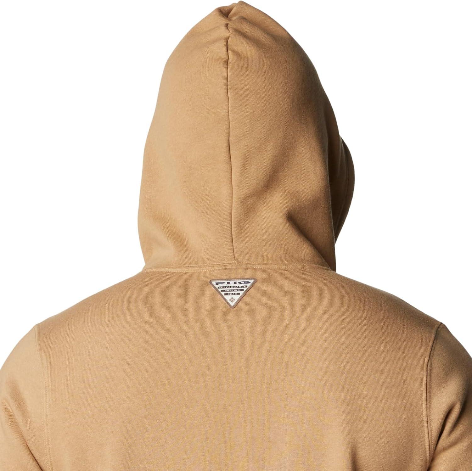 imageColumbia Mens Phg Hunt Star HoodieSaharaZinc Buck Star