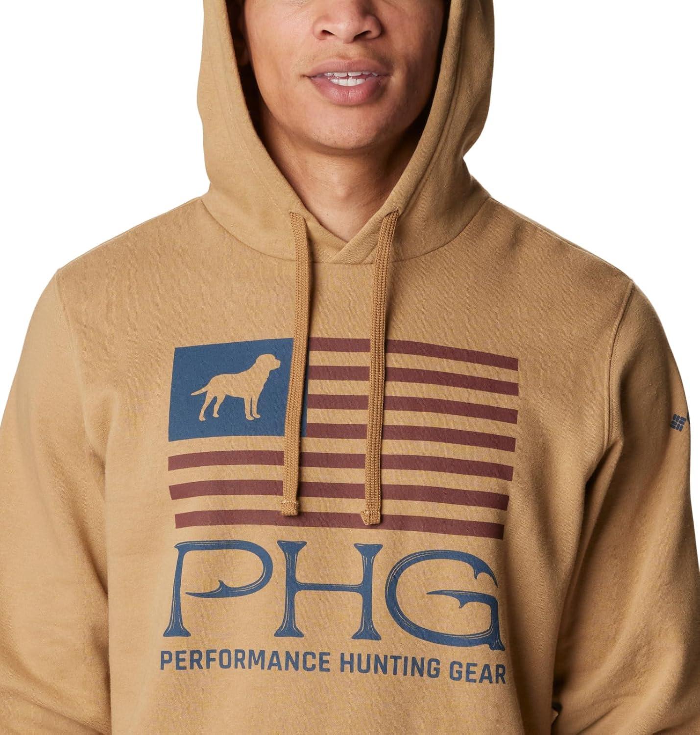 imageColumbia Mens Phg Hunt Star HoodieSaharaZinc Dog Star