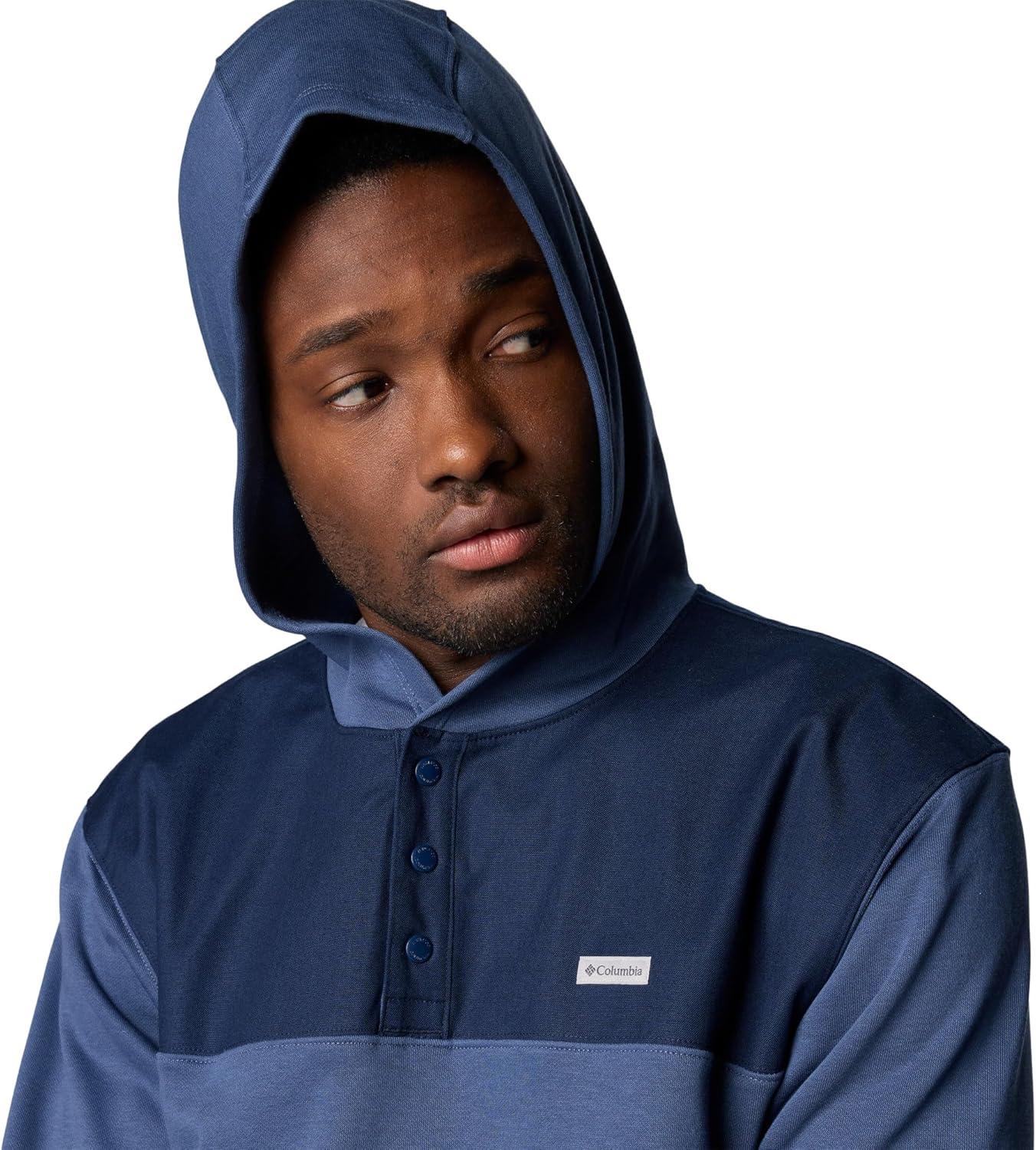 imageColumbia Mens Pitchstone Overlay HoodieDark MountainCollegiate Navy