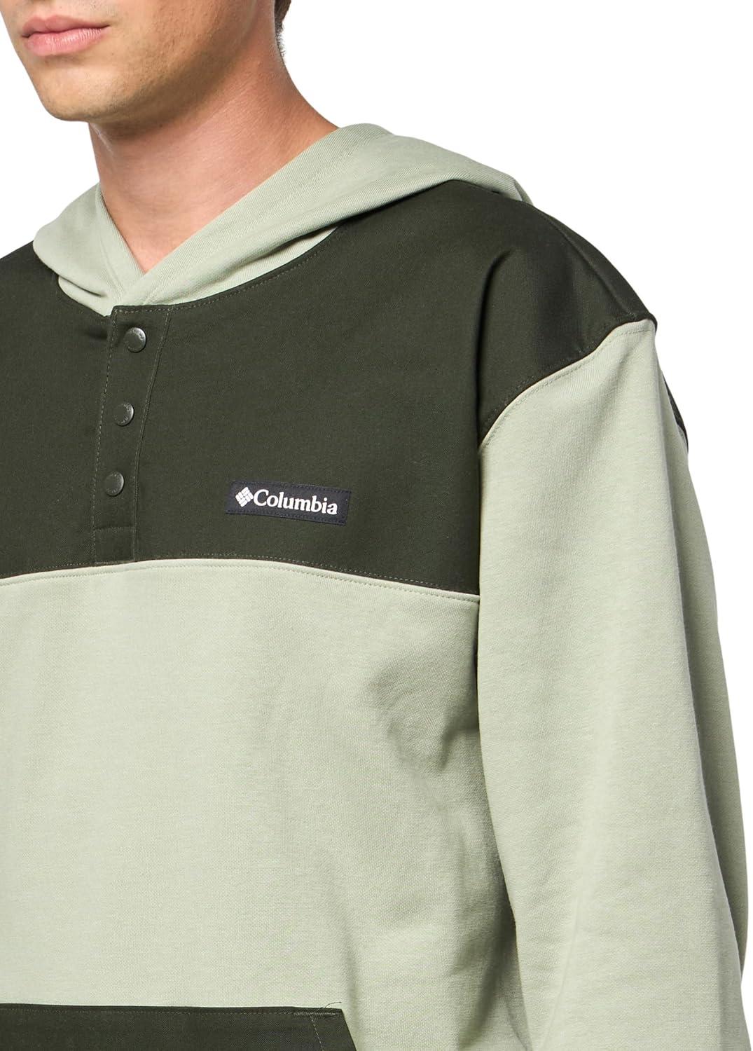 imageColumbia Mens Pitchstone Overlay HoodieSafariGreenscape