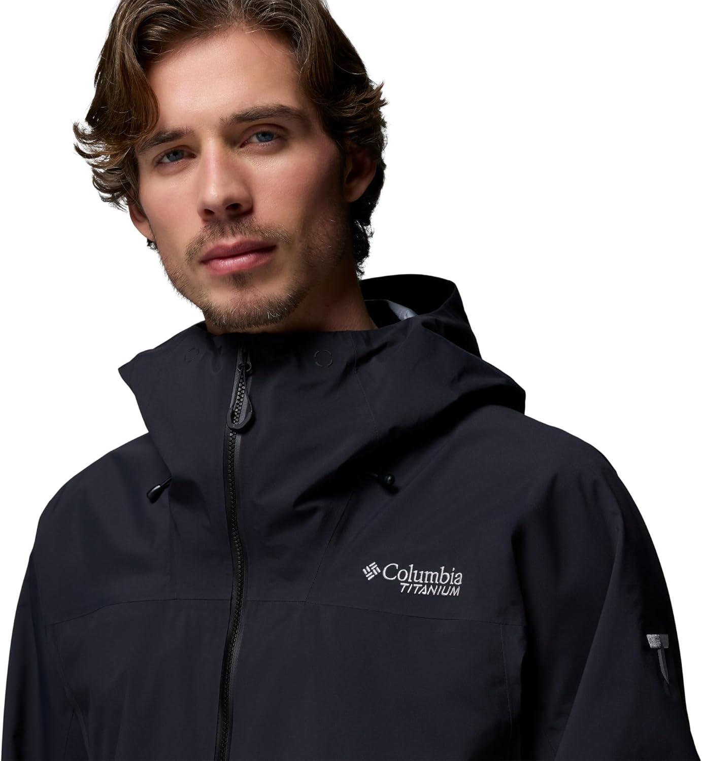 imageColumbia Mens Saudan Pro 3l ShellBlack