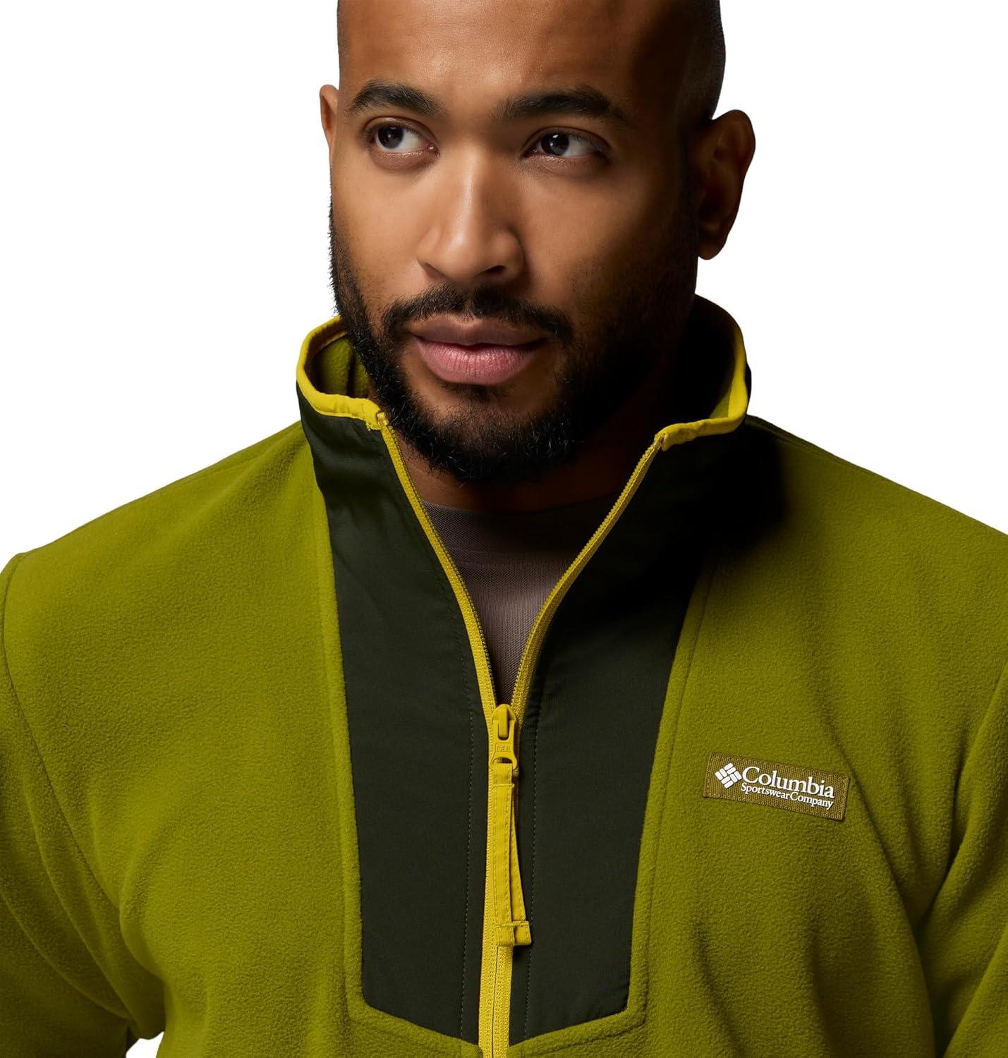imageColumbia Mens Sequoia Grove Half Zip FleeceMossy GreenGreenscape