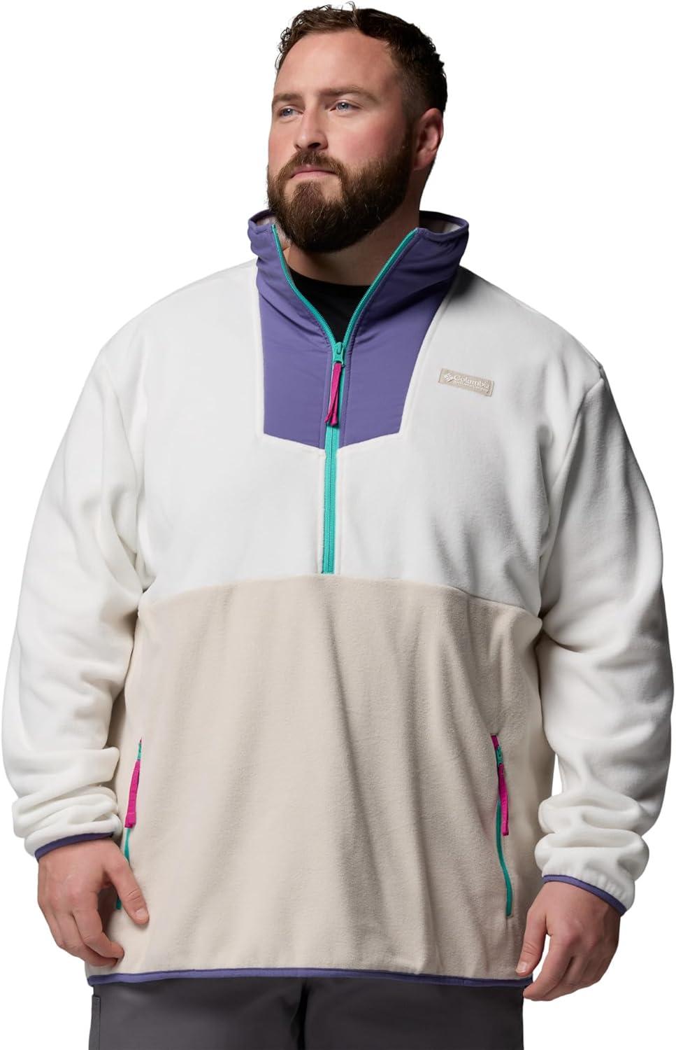 imageColumbia Mens Sequoia Grove Half Zip FleeceSea SaltStormwatch