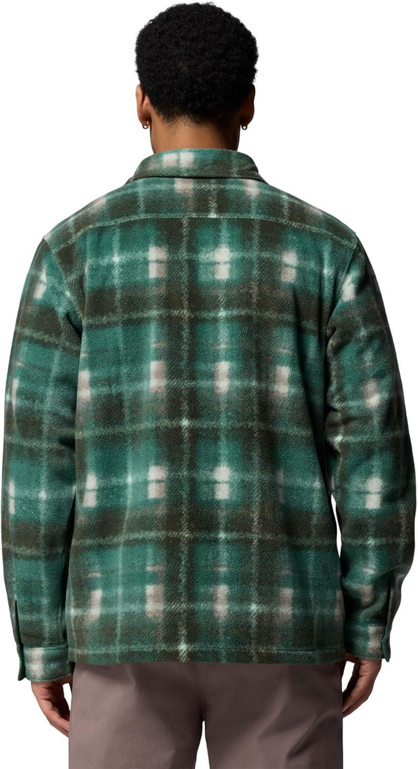 imageColumbia Mens Steens Mountain Printed Shirt Jacket IiRain Forest Omblur