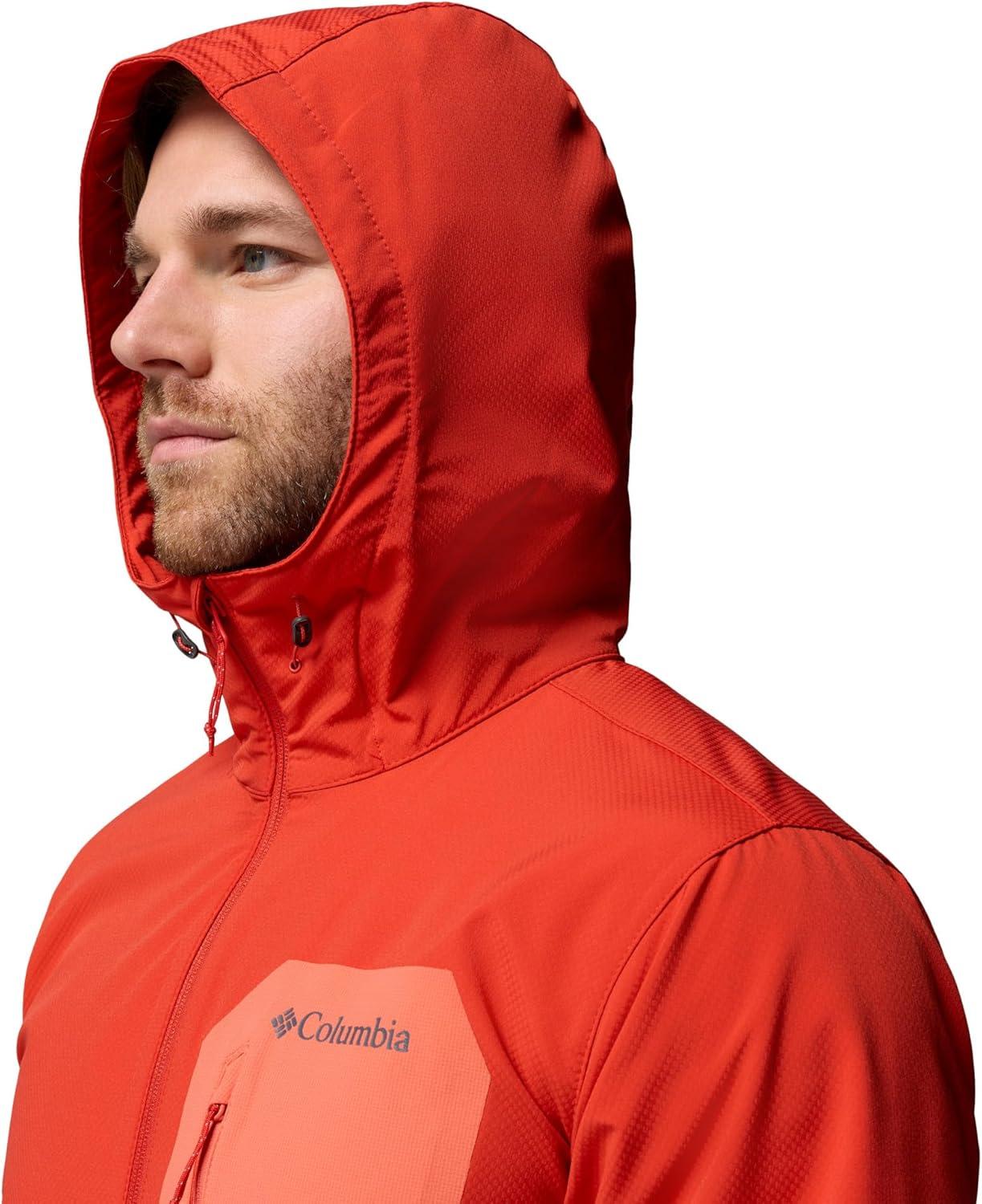 imageColumbia Mens Tall Heights III Hooded SoftshellSuper SonicZing