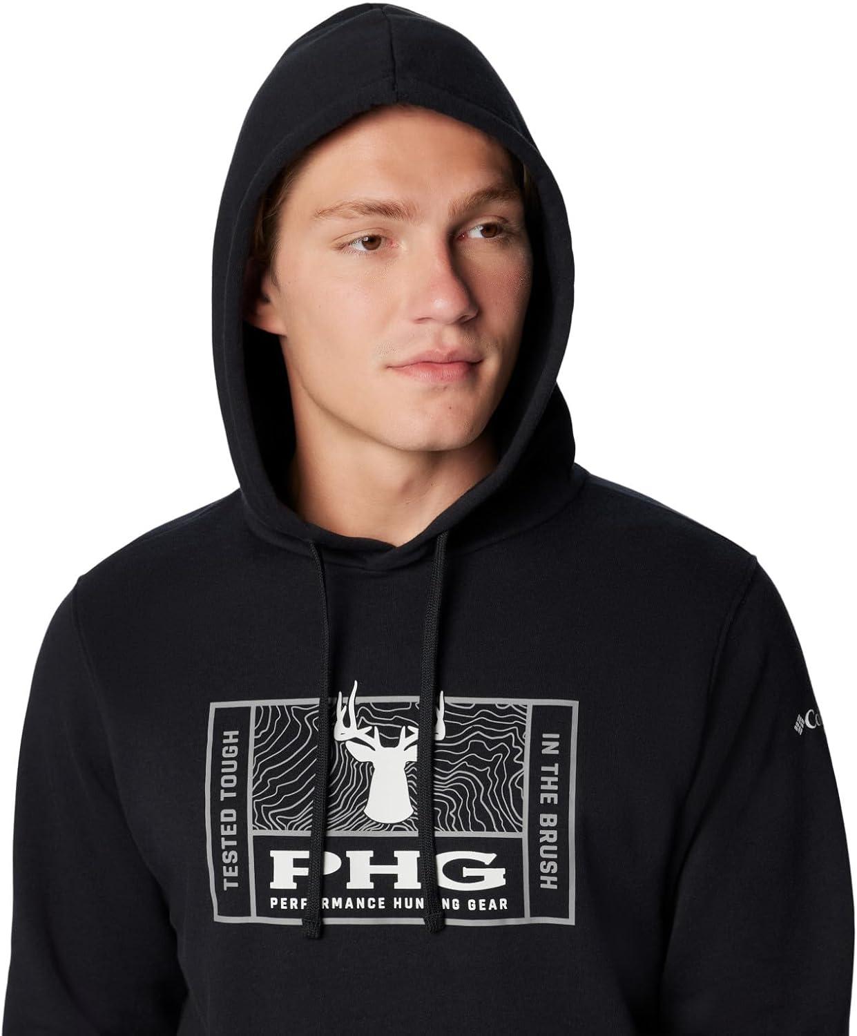 imageColumbia mens Phg Tough Line HoodieBlackTough Buck