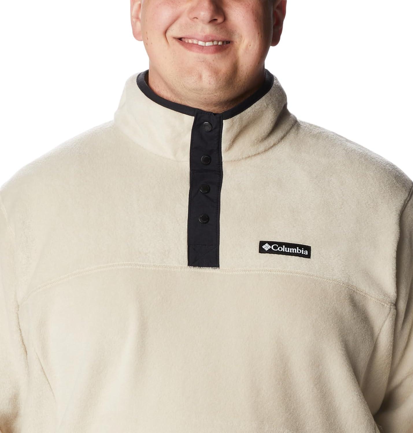 imageColumbia mens Steens Mountain Half Snap IIAncient FossilBlack