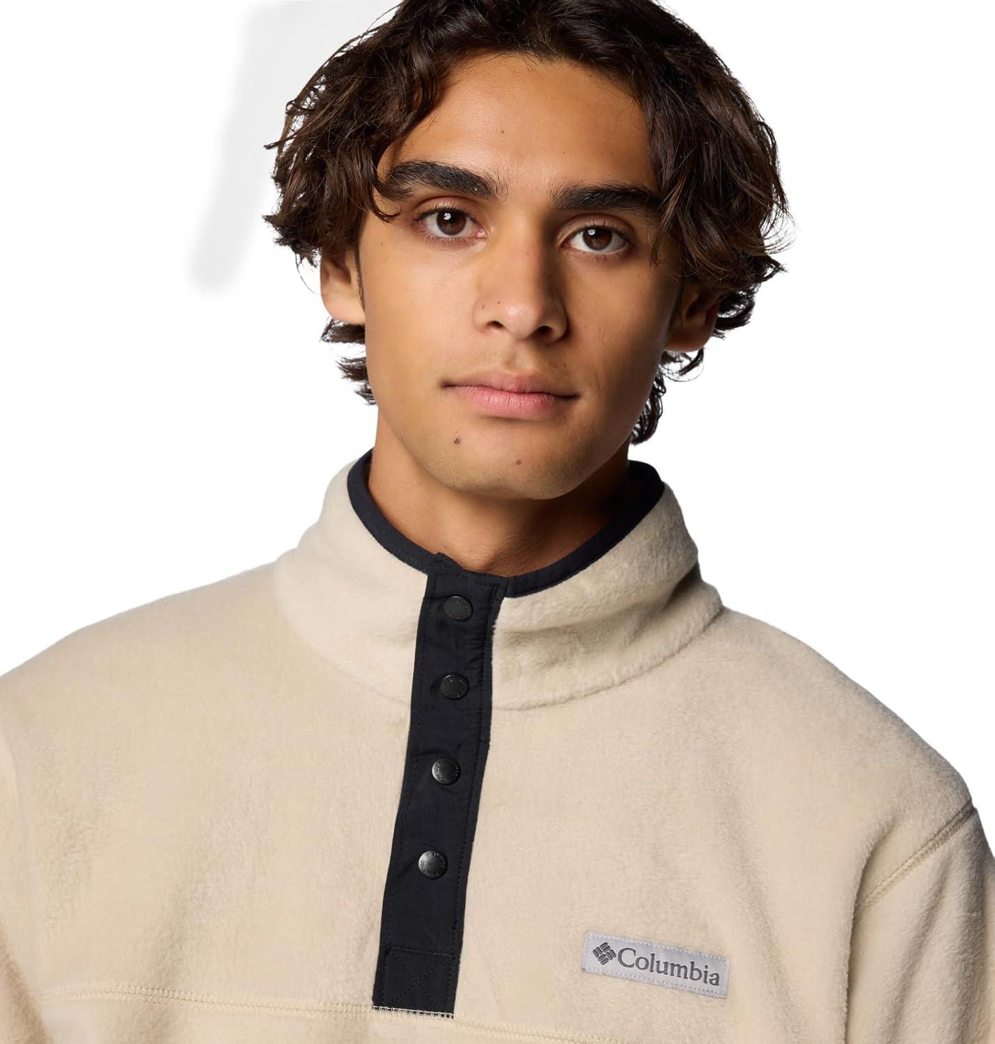 imageColumbia mens Steens Mountain Half Snap IIAncient FossilBlack