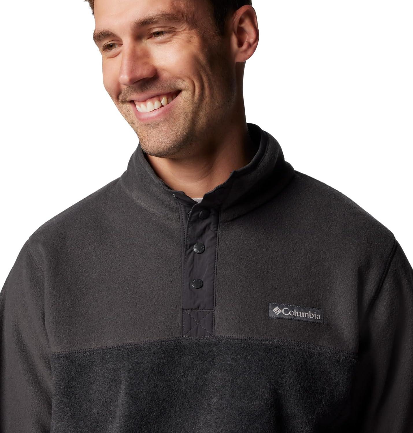 imageColumbia mens Steens Mountain Half Snap IICharcoal HeatherShark
