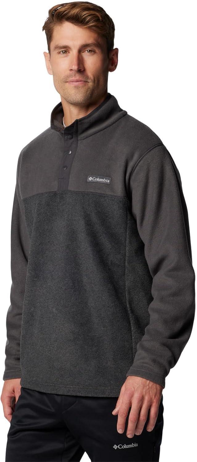 imageColumbia mens Steens Mountain Half Snap IICharcoal HeatherShark