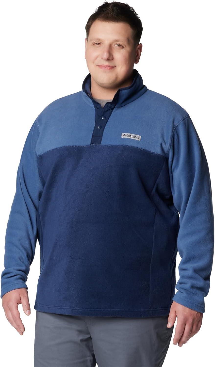 imageColumbia mens Steens Mountain Half Snap IICollegiate NavyDark Mountain