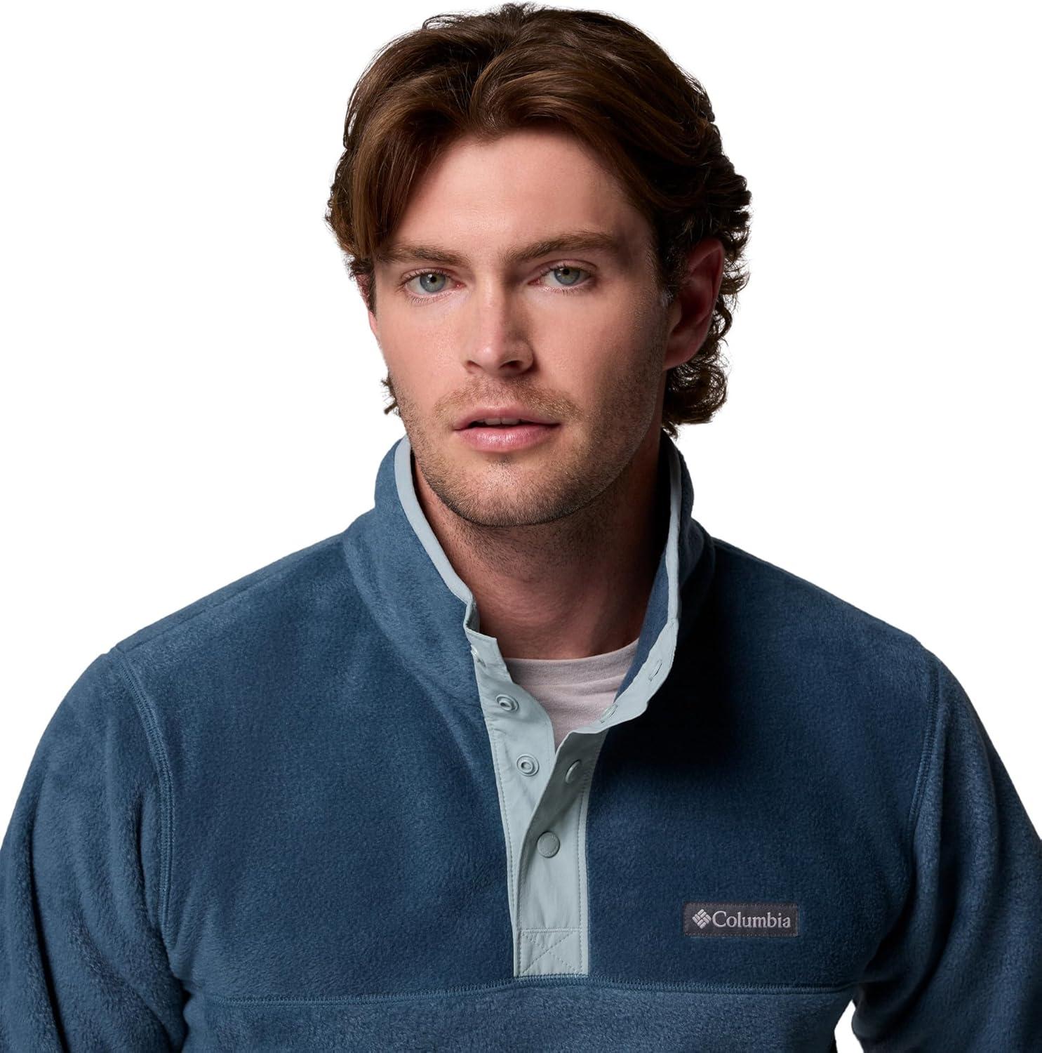 imageColumbia mens Steens Mountain Half Snap IIEverblueCrushed Blue