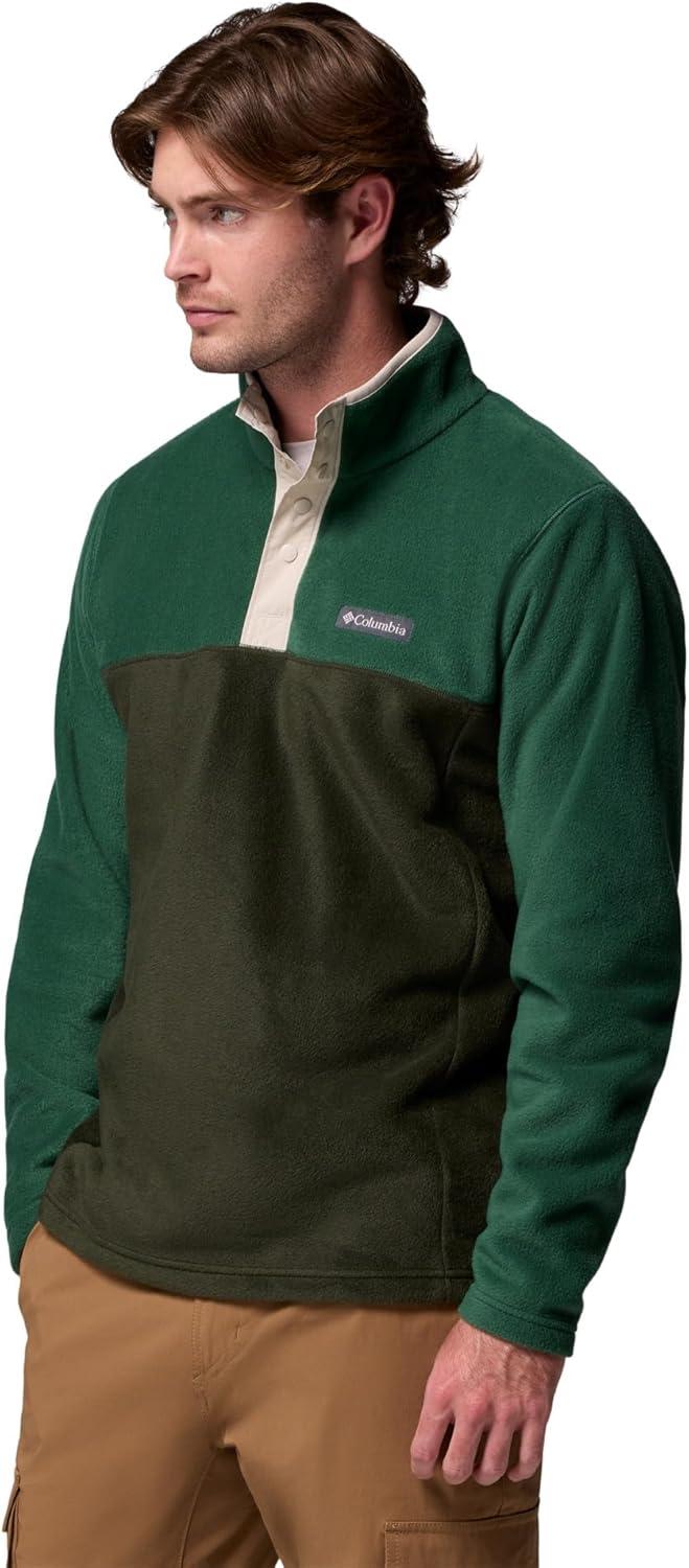 imageColumbia mens Steens Mountain Half Snap IIGreenscapeRain Forest