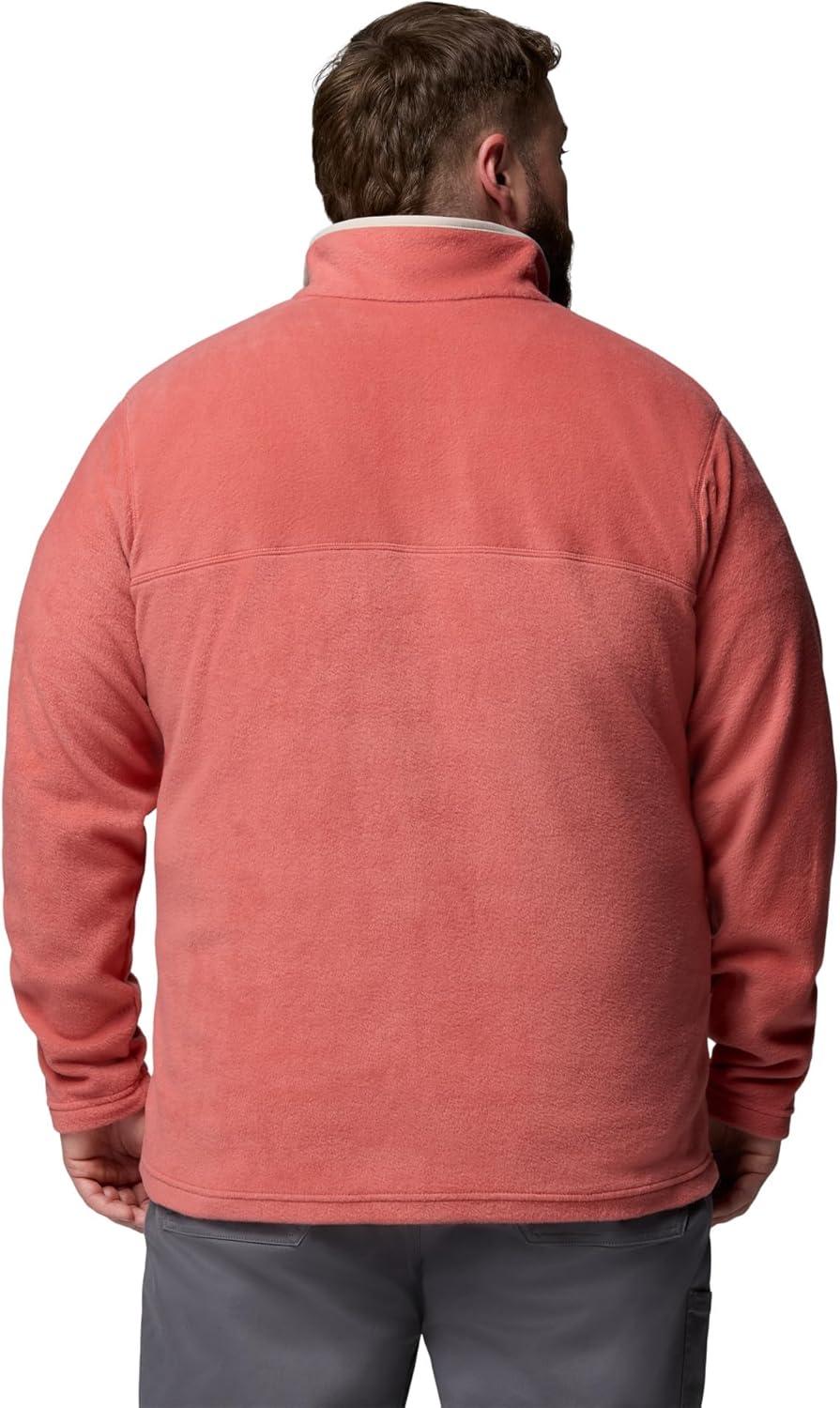 imageColumbia mens Steens Mountain Half Snap IIWashed RedDark Stone