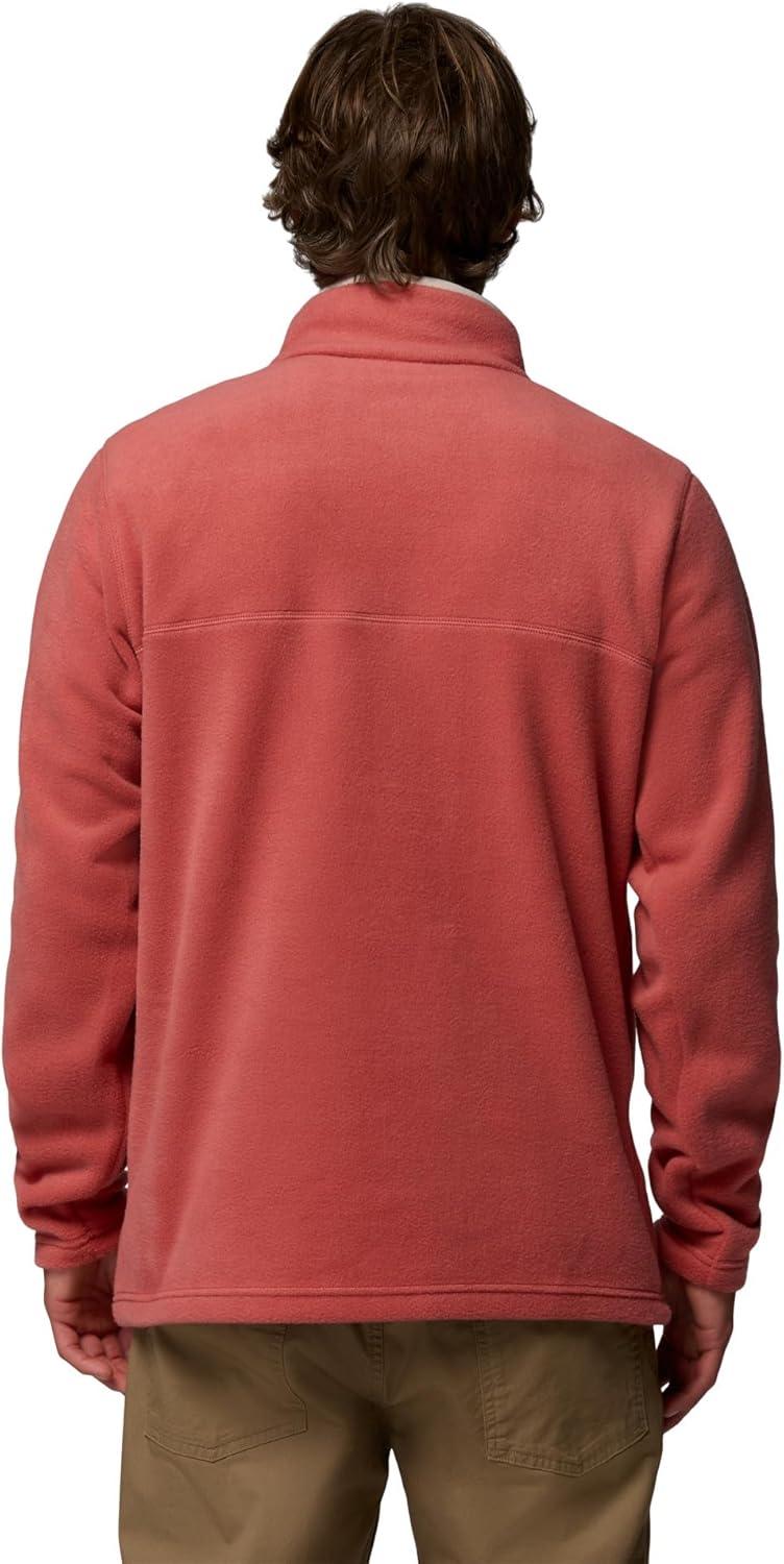 imageColumbia mens Steens Mountain Half Snap IIWashed RedDark Stone