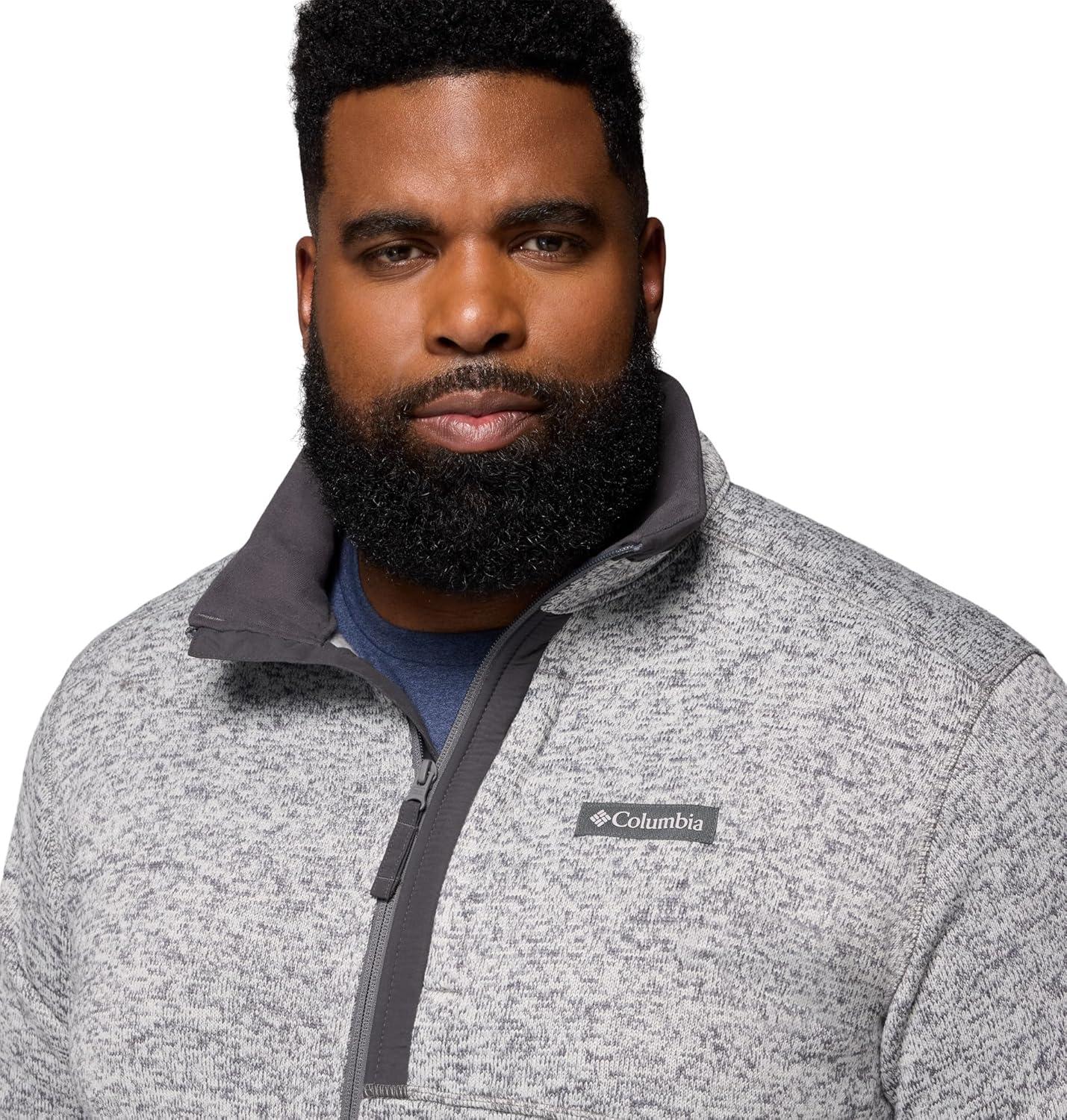 imageColumbia mens Sweater Weather Full ZipCity Grey Heather