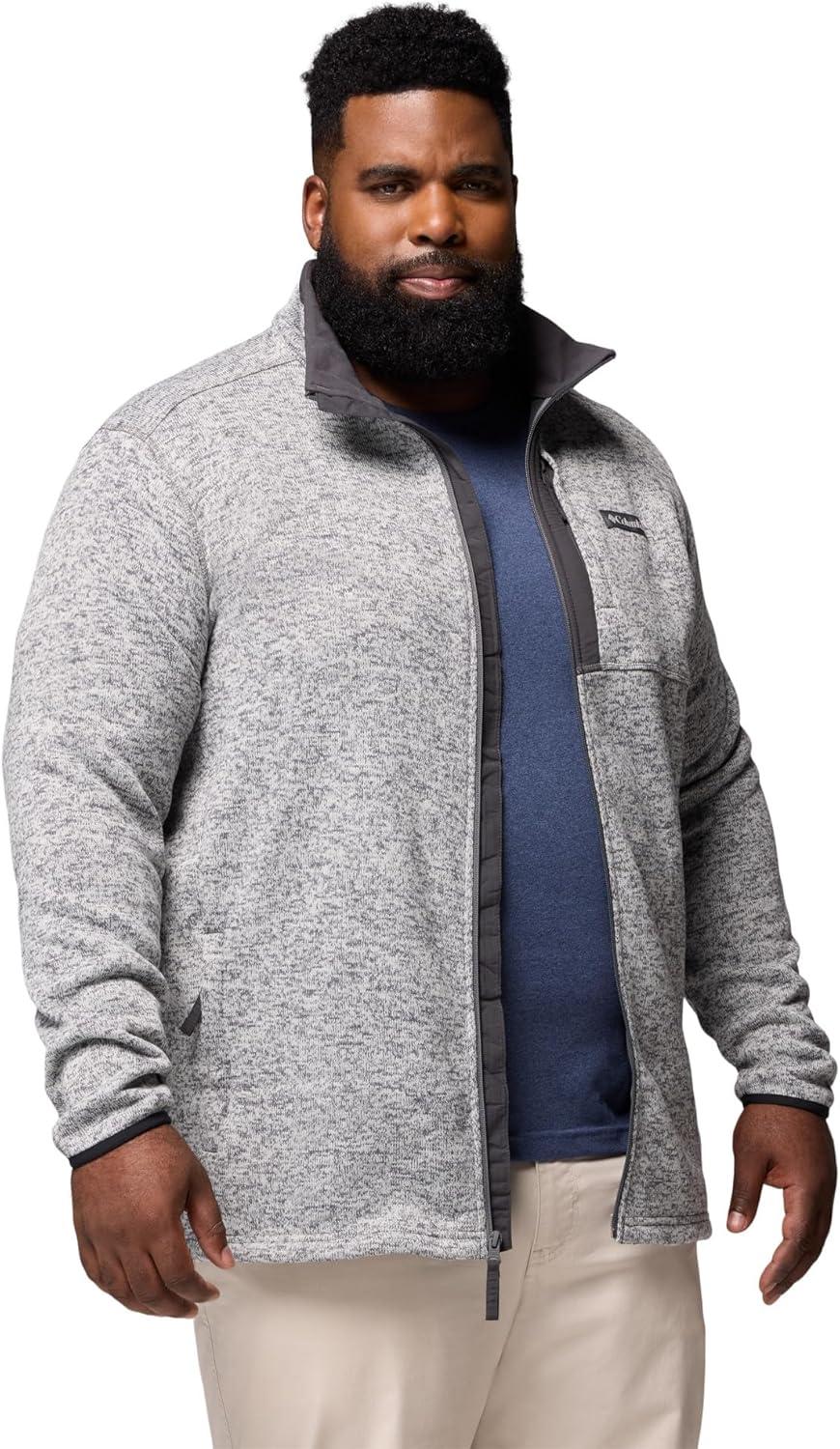 imageColumbia mens Sweater Weather Full ZipCity Grey Heather