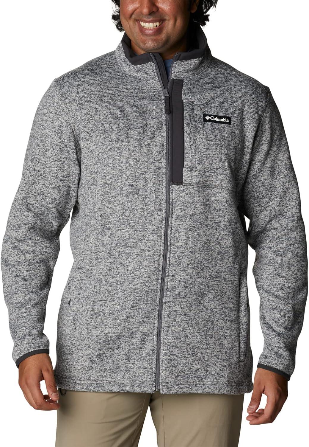 imageColumbia mens Sweater Weather Full ZipCity Grey Heather