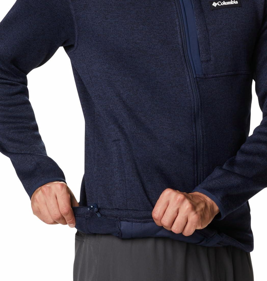 imageColumbia mens Sweater Weather Full ZipCollegiate Navy Heather