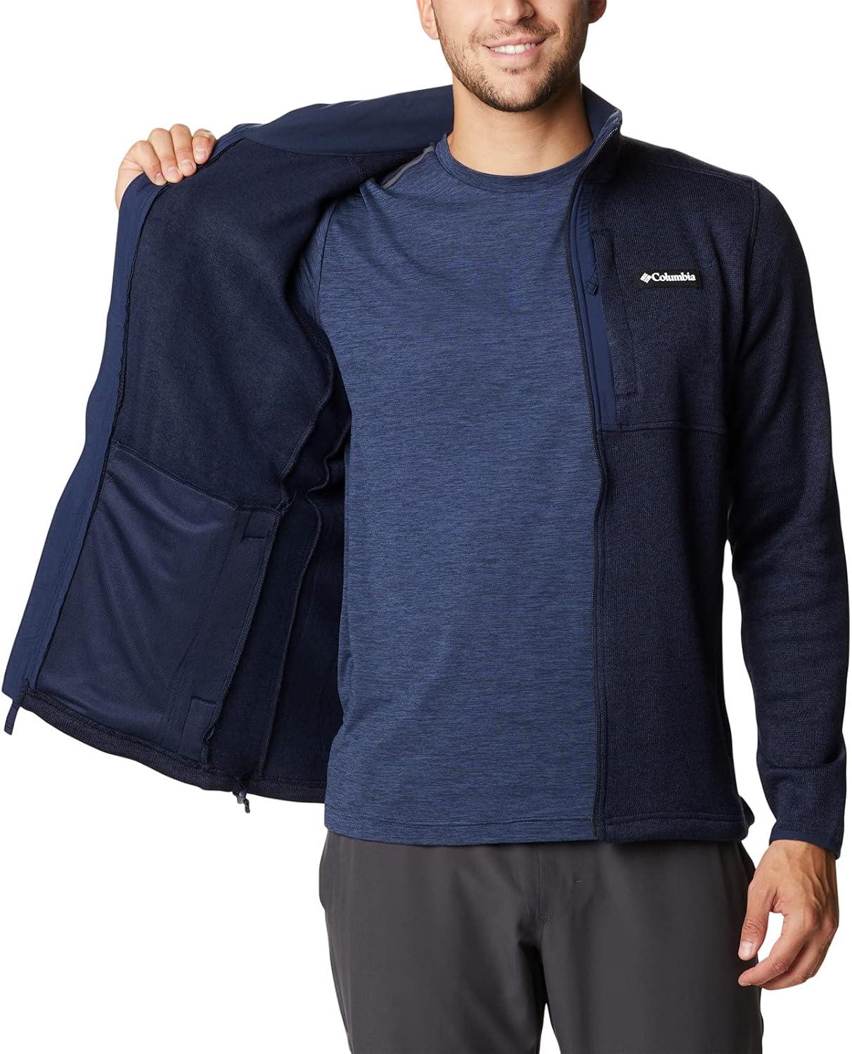 imageColumbia mens Sweater Weather Full ZipCollegiate Navy Heather