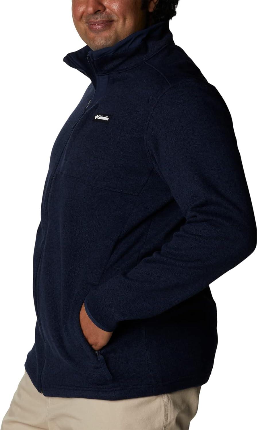 imageColumbia mens Sweater Weather Full ZipCollegiate Navy Heather