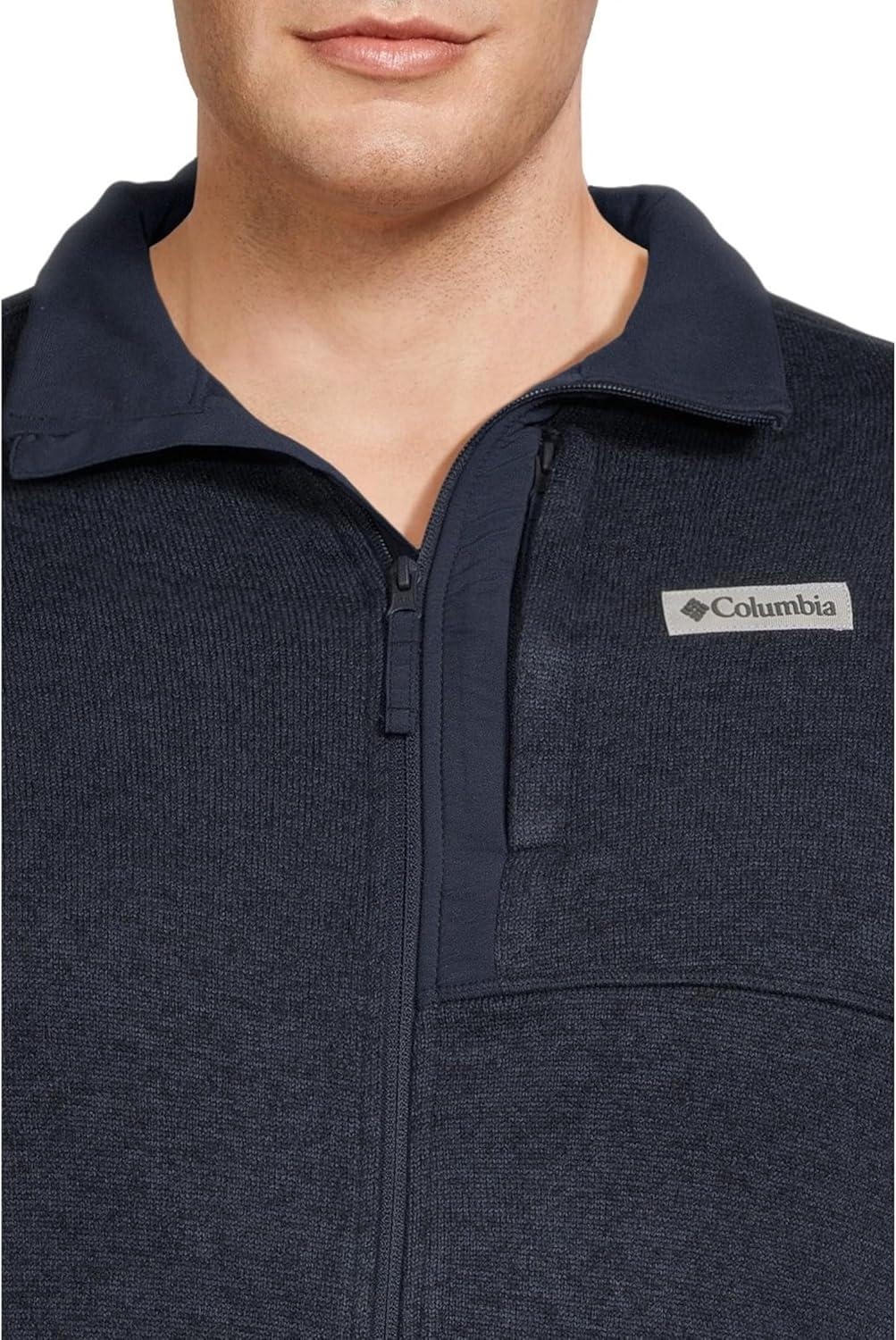 imageColumbia mens Sweater Weather Full ZipCollegiate Navy Heather