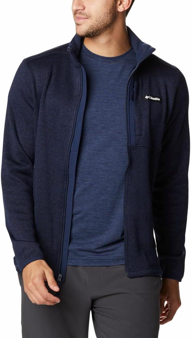 imageColumbia mens Sweater Weather Full ZipCollegiate Navy Heather