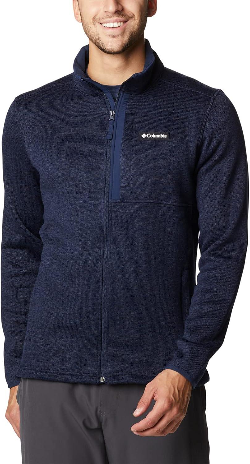 imageColumbia mens Sweater Weather Full ZipCollegiate Navy Heather